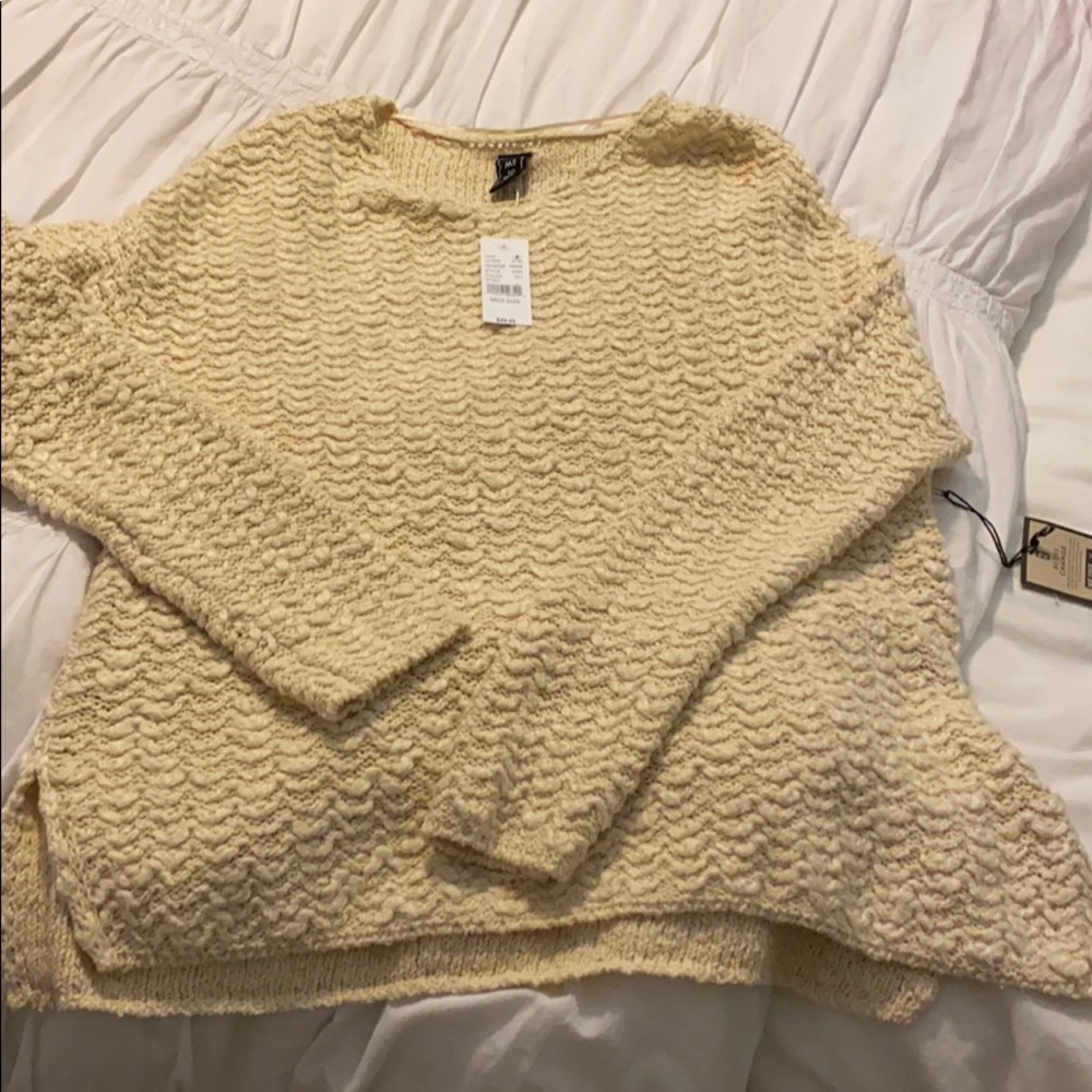 Ivory sweater